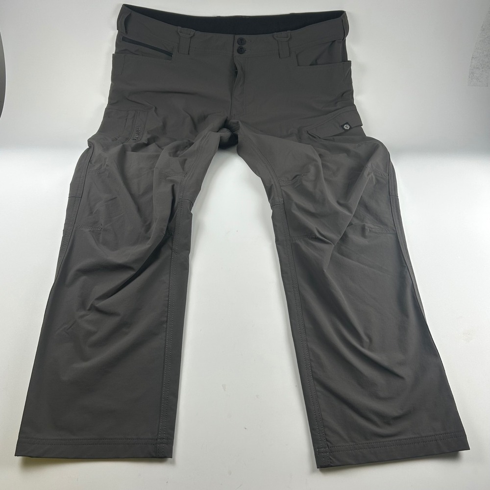 Truewerk Men's 40x30 T1 Werkpants Gray Technical Cargo Work Stretch Utility - Picture 3 of 12